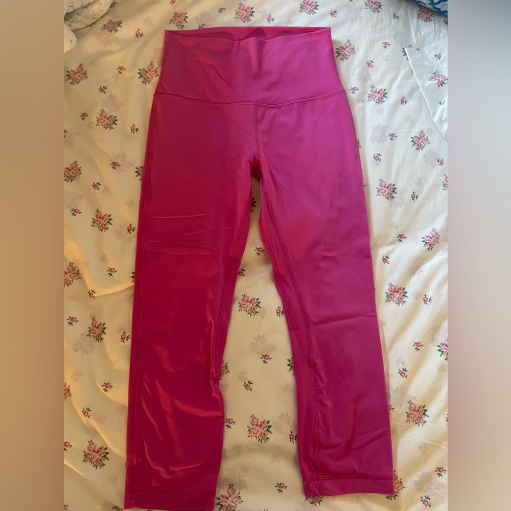 Sonic pink Lulu leggings